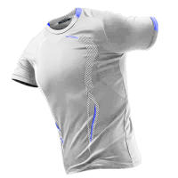 Camiseta Hombre Transpirable Secado Rápido Para Entrenamiento Verano Fitness Running Ligera De Color Sólido Sudadera Casual - details 7