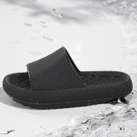 Zapatillas De Plataforma Gruesa Para Hombre EVA Cómodas Antideslizantes Para El Hogar Sandalias Suaves De Verano Para Parejas - details 1