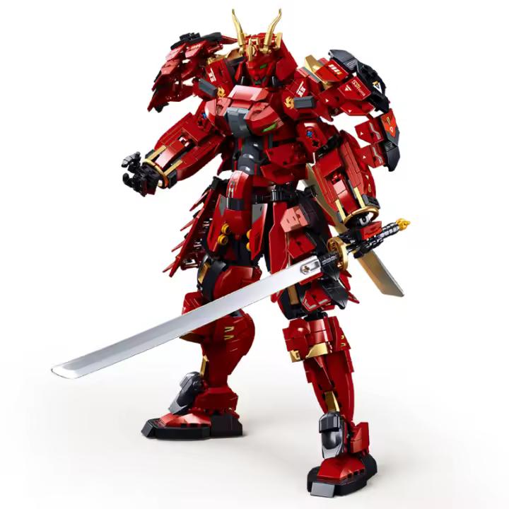 Bloques De Construcción DIY Mecha Division Kafei Samurai 923pcs Juguete De Modelado Para Niños Y Adolescentes - 1