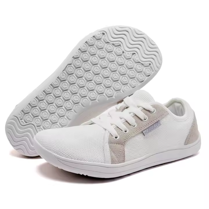 Zapatillas De Correr Casual HOBIBEAR Unisex Minimalista Con Suela De Cero Bajada Y Amplio Toque Material Superior De Malla - 1