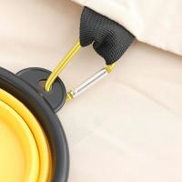 Tazón De Silicona Plegable Para Perros 1000ml Portátil Para Viajes Alimentador De Mascotas Con Clip De Mochila Adecuado Para Todas Las Razas De Perros - details 4