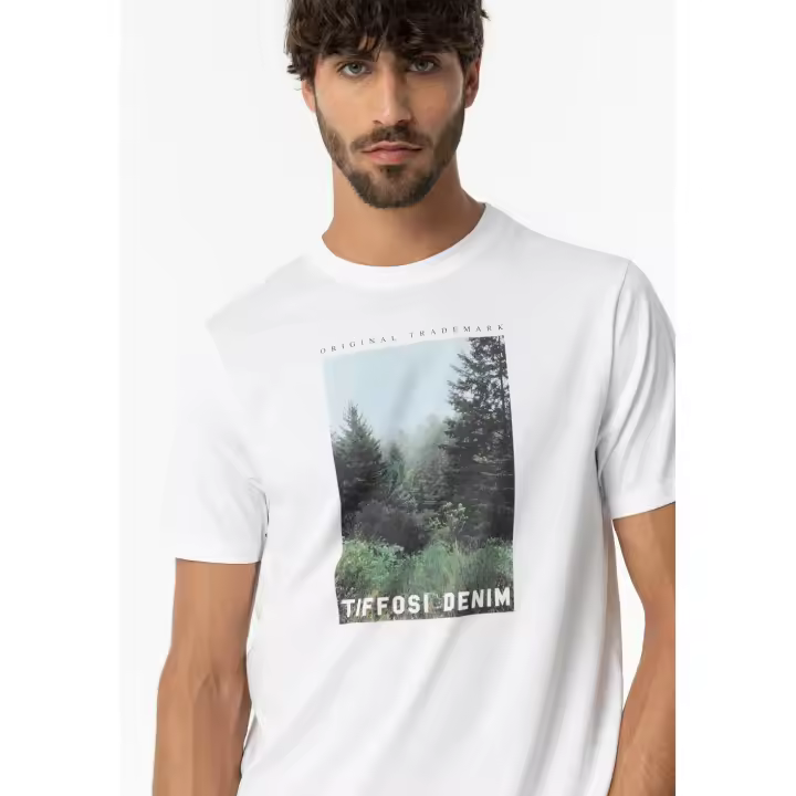 Camiseta Estampado Combinado Macleay Tiffosi - 1
