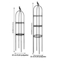 Juego De Soporte Para Plantas Trepadoras Jaula De Jardín Para Flores Y Plantas Trepadoras Marco De Potted Plant Stand DIY - details 0