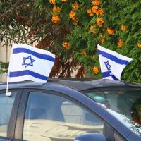 Banderas Pequeñas De Israel 14x21cm 5-50 Piezas Con Pines De Plástico Para Actividades Paralelas Deportivas Y Decoración Del Hogar - details 7