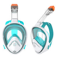 Máscara de buceo 2025 nueva, completamente seca y antivaho, para adultos y niños. - details 6