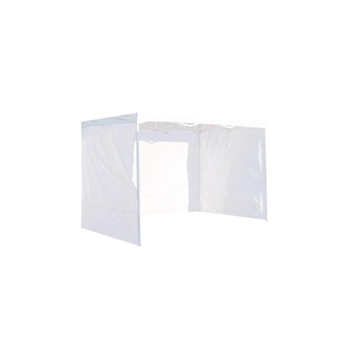 Regalos Miguel - Packs Laterales Carpas Plegables - Pack 3 Laterales Lisos para Carpas 3x2 Eco - Blanco