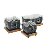 AIWILL Barbacoa Portátil Grill Asador De Carbón Para Comida Coreana Horno De Cocina Familiar Reutilizable Para Exteriores - details 3