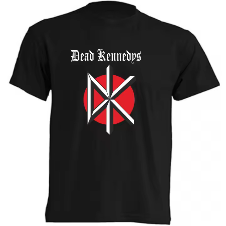 Camiseta Dead Kennedys - | Algodón | Manga Corta - Tejido tubular, sin costuras laterales. - Punto liso - 1