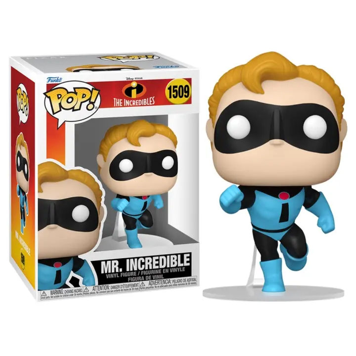 FUNKO POP! LOS INCREÍBLES – MR. INCREÍBLE 80951, Nº1509, PRODUCTO CON LICENCIA OFICIAL - 1