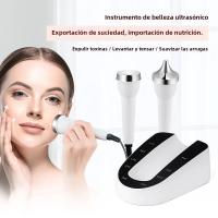 Máquina Facial Ultrasonda 2 En 1 Cuidado De La Piel Levantamiento Y Acondicionamiento De La Piel Limpieza De Poros Masajeador De Rostro Y Cuerpo Dispositivo De Belleza - details 0