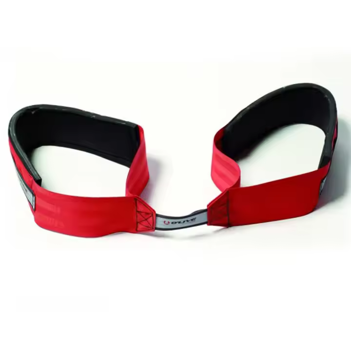 Olive Bandas De Resistencia Belt Rojo - 1