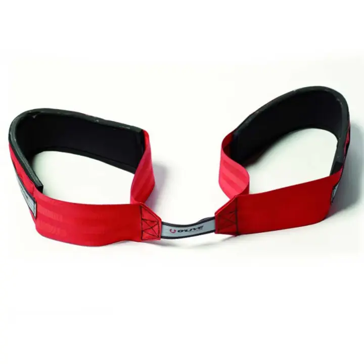 Olive Bandas De Resistencia Belt Rojo - 1