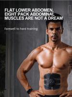 Parche De Estimulación Muscular Para Entrenamiento Abdominal Apparato De Quemado De Grasa Inteligente Fitness Unisex - details 2