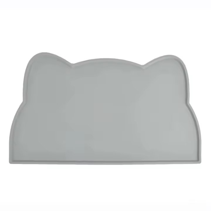 Tazón De Alimentos Para Mascotas De Silicona No Adherente Impermeable Para Perros Y Gatos Almohadilla De Alimentación Para Pupusas Bandeja Para Alimentación De Mascotas - 1