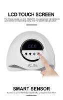 Lámpara Secadora De Uñas UV LED Profesional 320W Con 72 LEDs Y Función De Memoria De Cuatro Tiempos Para Secado De Polvo De Gel Y Manicura - details 3