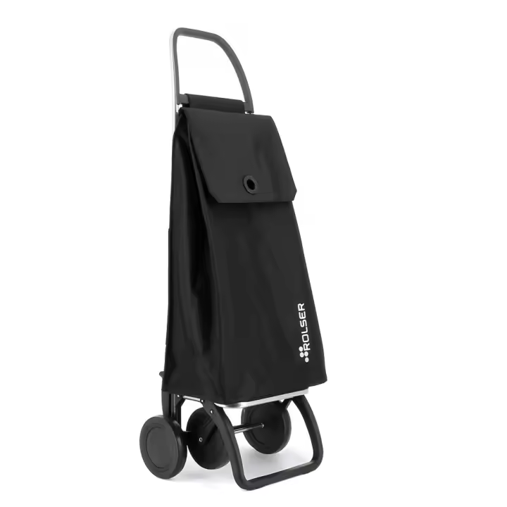 CARRO COMPRA ROLSER AKANTO MF 4 AKA013 NEGRO - 1