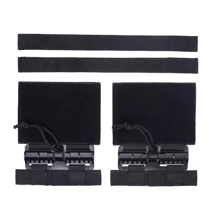Set De Inclinación Rápida Para Chaleco Táctico 2PCS Kit Molle Universally Mimetismo Para Paintball Airsoft Uso Militar En Training Y Exercicio - 1