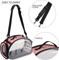 Bolsa de transporte para gato perro y otras mascotas Bolso ligero transpirable con correa para el hombro para viajes Bolsa portátil para mascotas Cestas de transporte en avión Tren Coche - details 2
