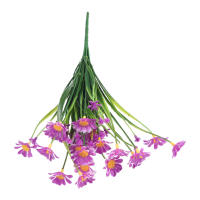 Bouquet De Flores Artificiales De Margarita Blanca Para Decoración De Hogar Y Jardín Estilo Seda Para Bodas Y Fiestas - details 16