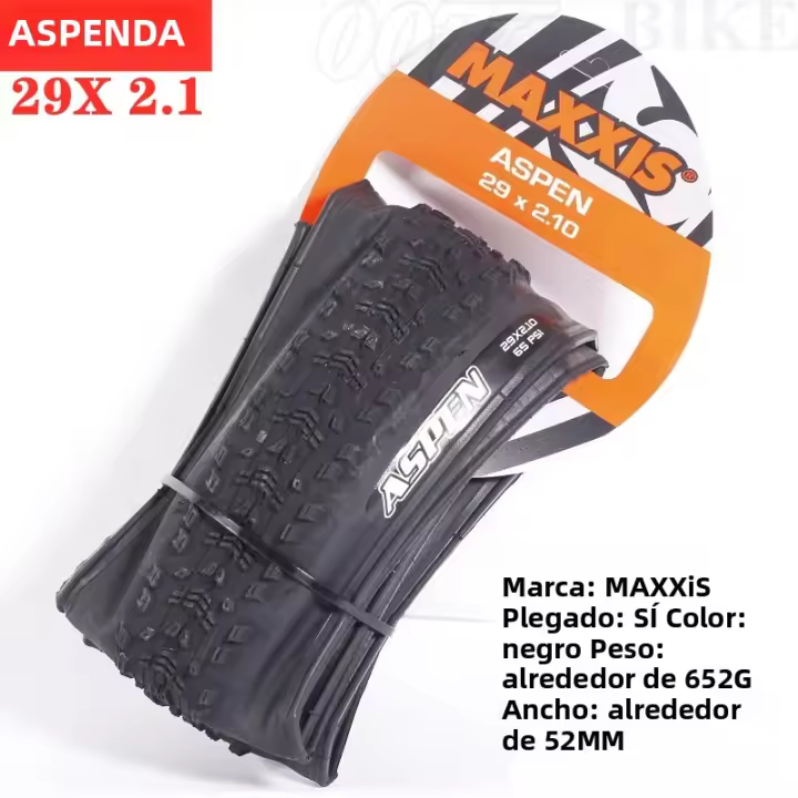 MAXXIS ASPEN Neumáticos Plegables Para Bicicleta De Montaña 27.5X2.1 27.5X2.25 29X2.1 29X2.25 Resistencia Superior Y Excelente Agarre - 1