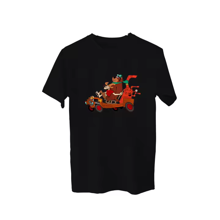 Camiseta Autos Locos. Pierre Nodoyuna. Patan. Rocomovil. Espantomovil. Super convertible. Penelope Glamour. Varios colores. Todas las tallas. - 1