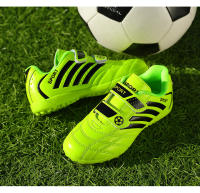 Zapatillas De Fútbol Para Niños Y Niñas TF Original De Cuero Ligero Antideslizante Verdes Para Exteriores Y Futsal - details 17