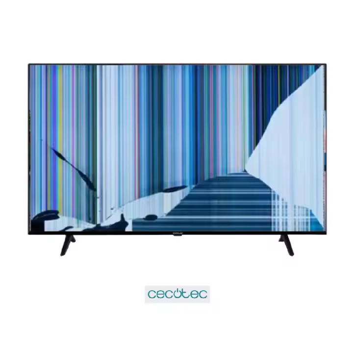 CECOTEC VQU10055 NUEVO, Con pantalla - panel rota, para despiece. SIN MANDO A DISTANCIA. - 1