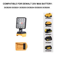 Spotlight LED Portátil De 3 Pulgadas Luz De Advertencia Para Pesca Y Emergencias Compatible Con Baterías Makita/Dewalt/Milwaukee 18V - details 4