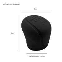 Banner - Funda Pomo cambios marcha coche silicona suave 6 marchas negro