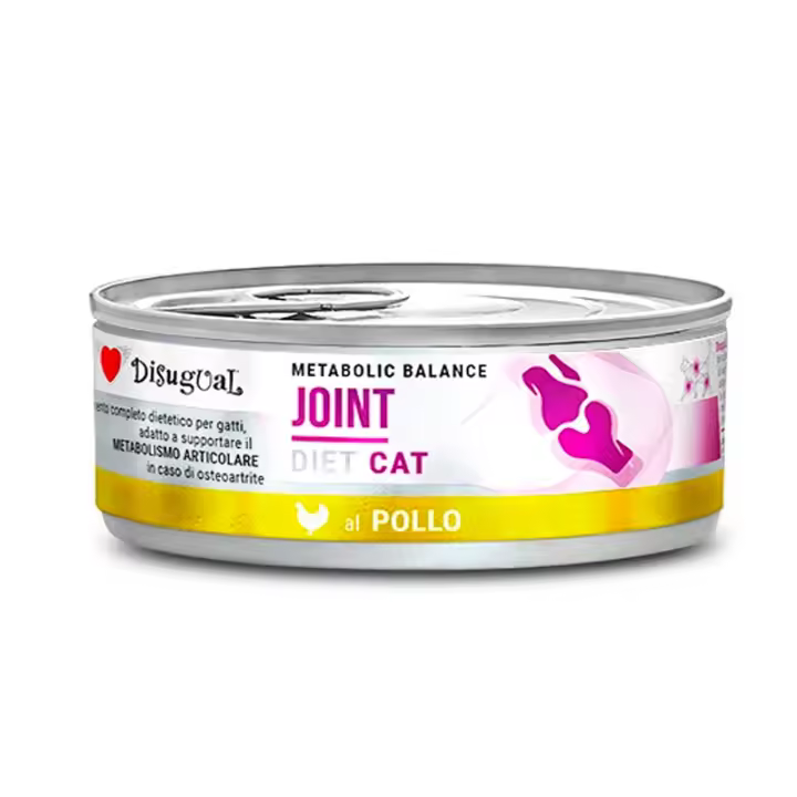 Disugual Diet Cat Joint Latas para Gatos con Pollo - 12 unidades x 85 gr - 1