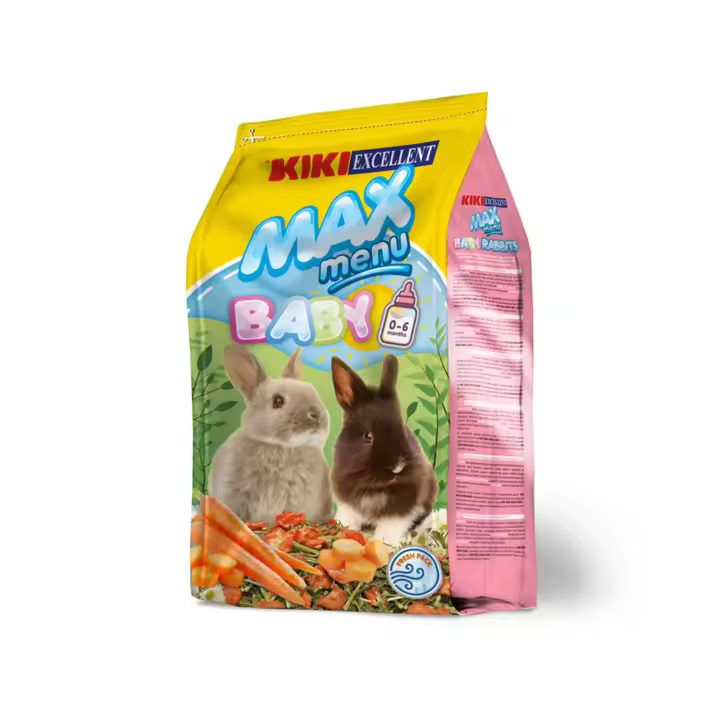 Kiki Max Menu Conejos Babys - Alimento Completo para Conejos Babys - 1