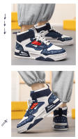 Zapatos De Deporte Para Hombre Con Suela Gruesa Y Transpirables Para Otoño E Invierno Zapatillas De Exterior Con Lona Suave Y Alta Para Actividades Al Aire Libre - details 15