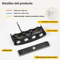 Lámpara De Pared Exterior IP65 Impermeable LED 85-265V Para Decoración Del Hogar Jardín Puerta Garage Pasillo Interior Luz De Exteriores - details 7