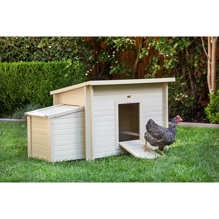 FINCA CASAREJO Gallinero Dallas para Exterior - Capacidad 4-6 gallinas - ECOFLEX Material sostenible y Duradero. Fácil Montaje. - 1