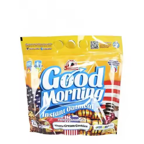 GOOD MORNING Instant Oatmeal (1.5Kg) CHOCO CREAM COOKIES- Max Protein - 1