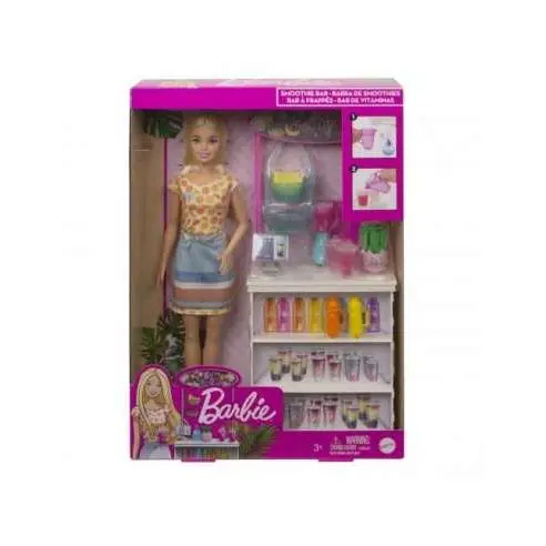 Muñeca Barbie Puesto de smoothies Mattel - 1