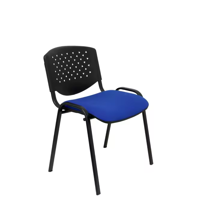 Piqueras Y Crespo Pack 4 Sillas Petrola Aran Azul Ergonómicas y Apilables - 1