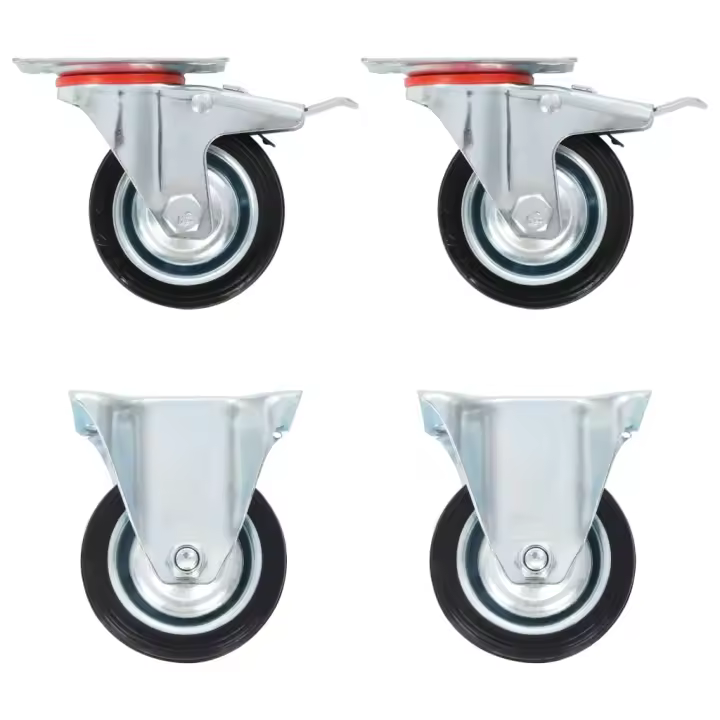 vidaXL Ruedas 12 unidades 75 mm - 1