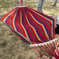 Hamaca de camping de gran capacidad: lona duradera con viga antivuelco y correas de metal para uso en exteriores. - details 1