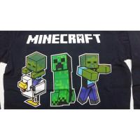 Camiseta niño manga larga Minecraft azul 6 años 116cm Raíz MERCHAN-STORE Camisetas Minecraft - details 1