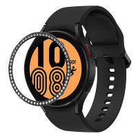 Carcasa De Protección Para Samsung Galaxy Watch4 5 6 7 Con Borde Decorativo De Diamante Accesorios De Bumper Metálico Para Reloj - details 10