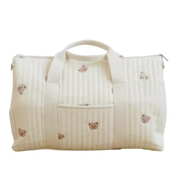 Bolsa De Diaper Grande Para Mamá Organizador De Camión Portátil Para Viajes Estilo Mensajero Con Cierre De Cremallera Material De Tela Adecuado Para Bebés De 0 a 6 Meses Hasta Los 7 Años - 1