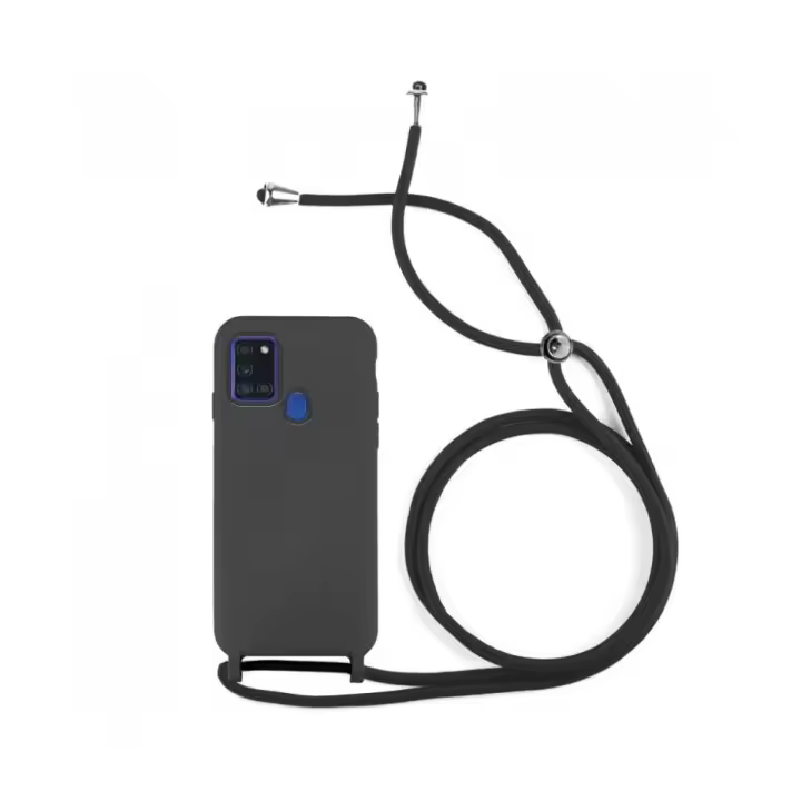 Funda Silicona Líquida Tecnodual para Samsung A21s con Cordón y Protección Reforzada - 1