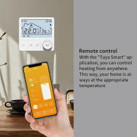 Termostato Inteligente Tuya Para Casa Con Control De Temperatura Para Calentadores De Agua Y Gas Batería De Alta Eficiencia Compatible Con Alexa Y Google Home - details 12