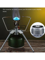 Adaptador De Cilindro CAMPINGMOON De Aleación De Aluminio Para Estufas Al Aire Libre Conector De Forno De Camping - details 5