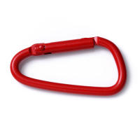 iYOE 5pcs/Lot Carabiner Hook 45x24mm Mix D Colorido Aleación De Metal Clip Para Hacer Joyería Llavero Conector DIY Encuentros - details 13