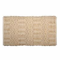 CAPRILO REGALOS & DECORACIÓN Alfombra Rectangular Decorativa de Yute "Rústica-Cenefas". Decoración del Hogar. Regalos Originales. Dormitorios y Salón. Textil. 120 x 70 x 1 cm - details 0