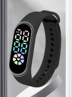 Reloj De Pulsera Deportivo Para Niños Y Niñas Colorido Y Sencillo Pantalla Táctil LED Regalo De Fiestas Estilo Casual - details 0