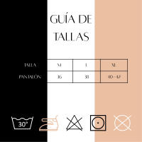 DON ALGODON | Pack de 6 Braguitas Bikini | en 1 o 3 Colores: Negro, Beige, Blanco | 93% Algodon | Encaje lateral Elegante y Cómodo - details 1