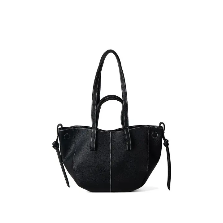 2024 bolso de cuero suave con alas de PU, nuevo estilo, bolso de mano de alta gama, bolso de gran capacidad para mujeres que viajan al trabajo - 1